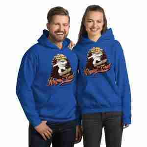 Raging Goat Unisex hoodie Sweatshirt for Snowboarding and Winter Wear Gifts for Him Gifts for Her